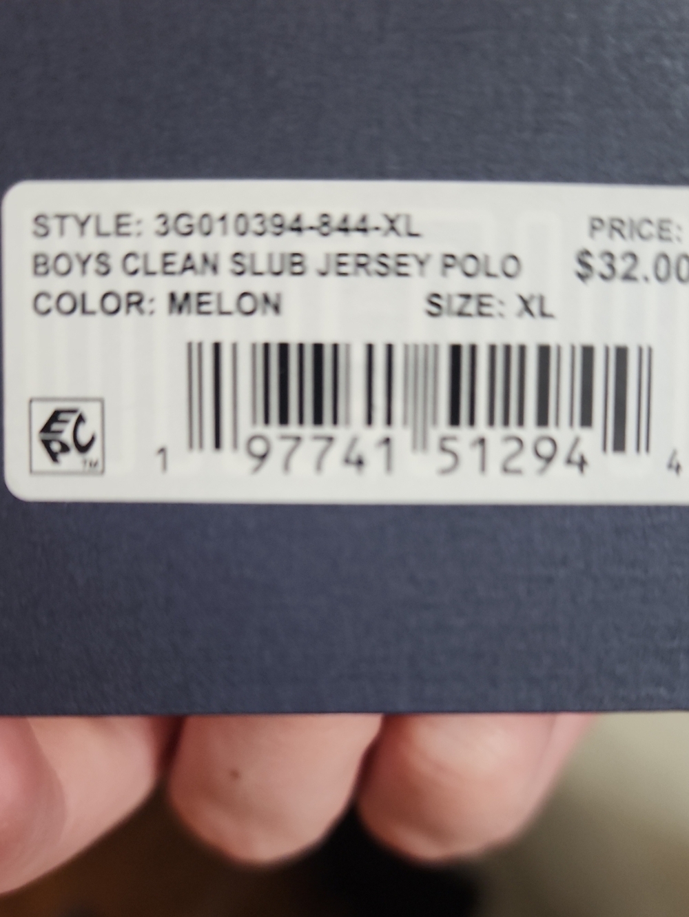 Vineyard Vines Clean Slub Jersey Polo NWT - Picture 9 of 9